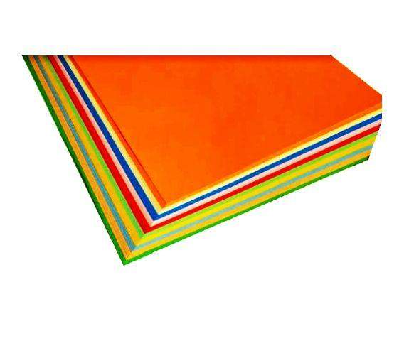 PAPIER KOLOROWY KSERO ORIGAMI - KOLOROWY MIX 10 kol. - A4 80g - 100 sztuk