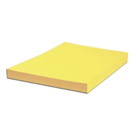 Papier kolorowy - żółty jasny - A4 - 100'